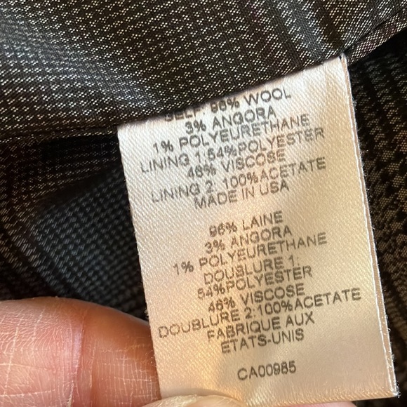 Classic nanette lepore size. 6 wool jacket - Picture 8 of 12